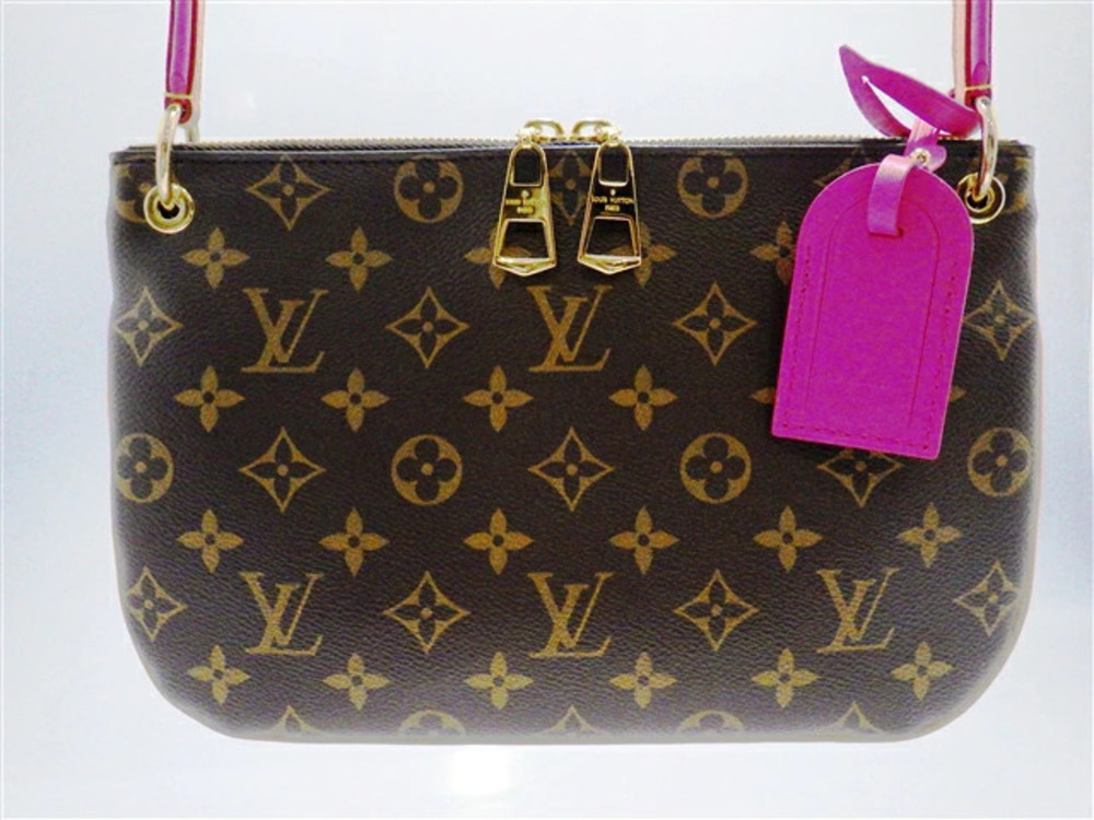 Louis Vuitton Shoulder Loretta Monogram Bag Brown